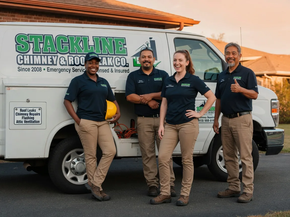 Chimney flashing repair company in Neotsu, OR